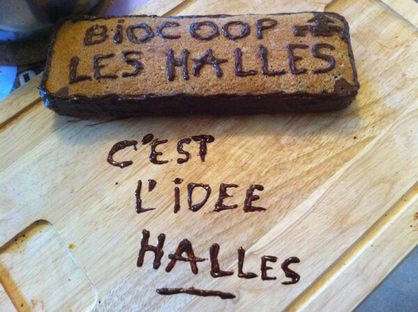 marbré au chocolat